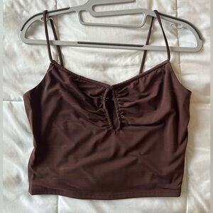 Abercrombie & Fitch Chocolate Brown Top